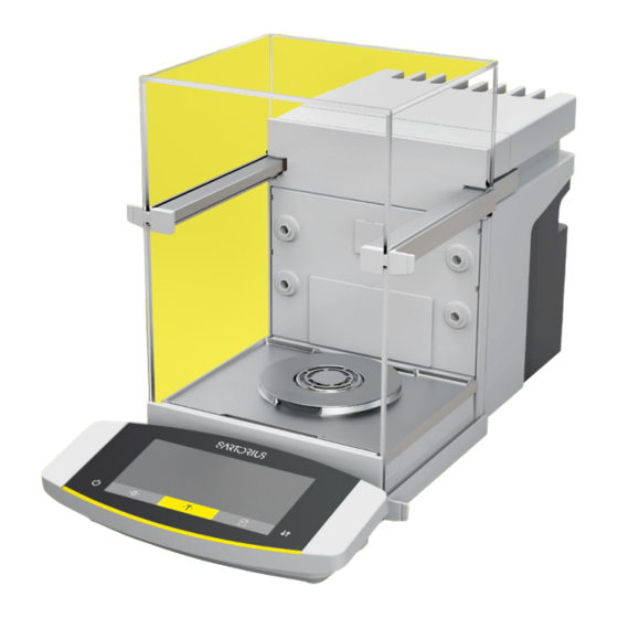 Sartorius Cubis MCE-Serie Betriebsanleitung