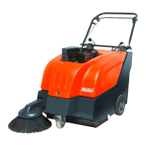 HAKO Sweepmaster P650 Betriebsanleitung