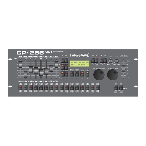 Futurelight CP-256 MST Bedienungsanleitung