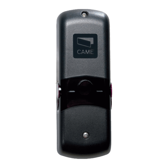 CAME DBC 01 Handbuch