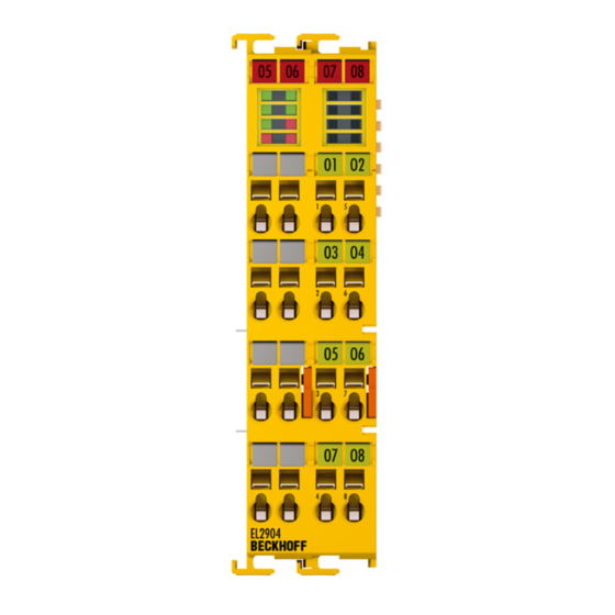 Beckhoff EL2904 Originalbetriebsanleitung