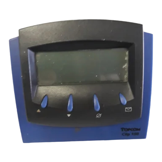 Topcom Clip 150 Bedienungsanleitung