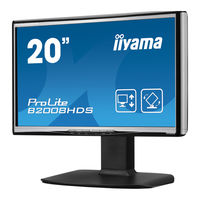 iiyama ProLite E2008HDD Bedienungsanleitung