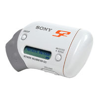 Sony Walkman NW-S23 Bedienungsanleitung
