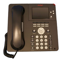 Avaya one-X Deskphone 9650 Benutzerhandbuch