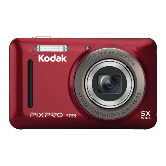 Kodak FZ53 PixPro Bedienungsanleitung