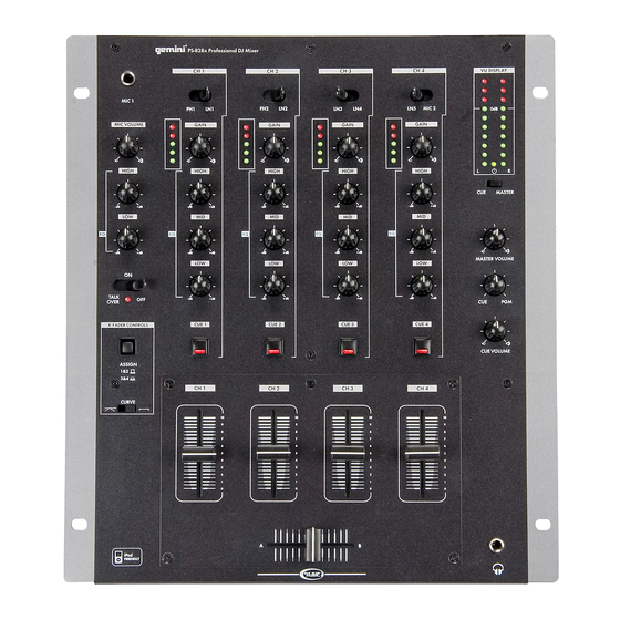 Gemini PS-828x Bedienungshandbuch