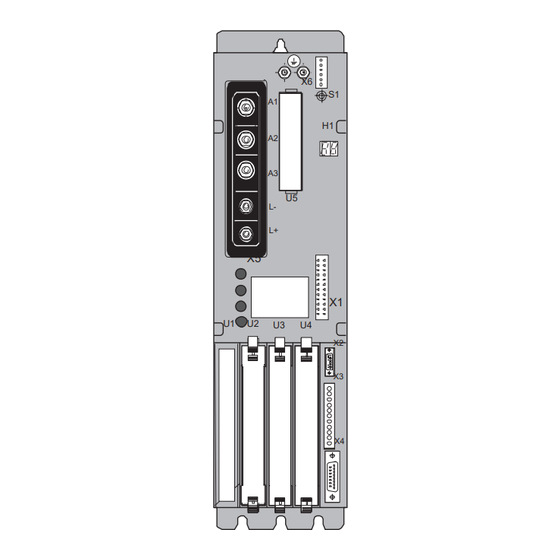 Rexroth Indramat DIAX02 SSE 02VRS Hinweise Zur Störungsbeseitigung