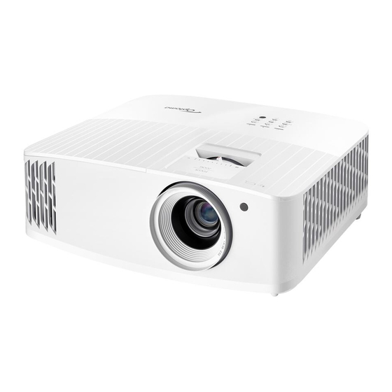 Optoma 4K400x Kurzanleitung