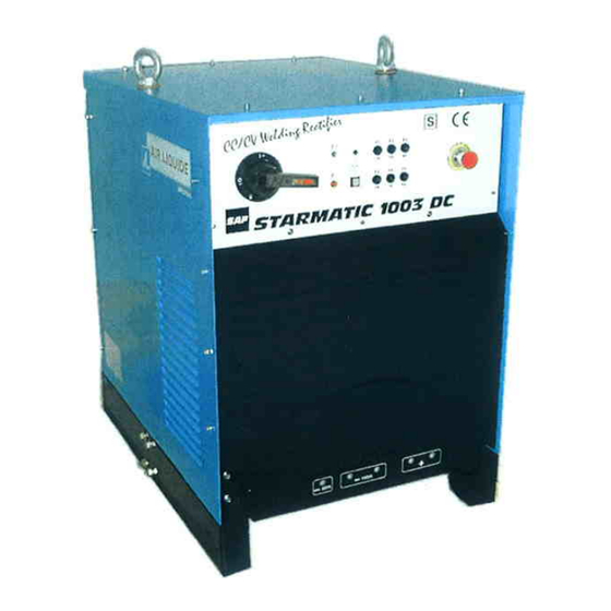 SAF STARMATIC 1003 DC Gebrauchsanweisung