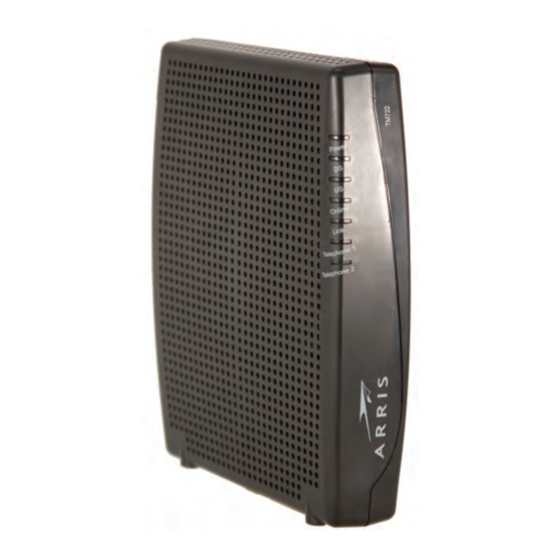 Arris Touchstone TM722S Schnell-Installationsanweisung