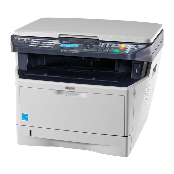 Kyocera Ecosys Mita FS-1028MFP Erste Schritte