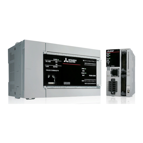 MITSUBISHI ELECTRIC MELSEC IQ-F SERIE BEDIENUNGSANLEITUNG Pdf ...