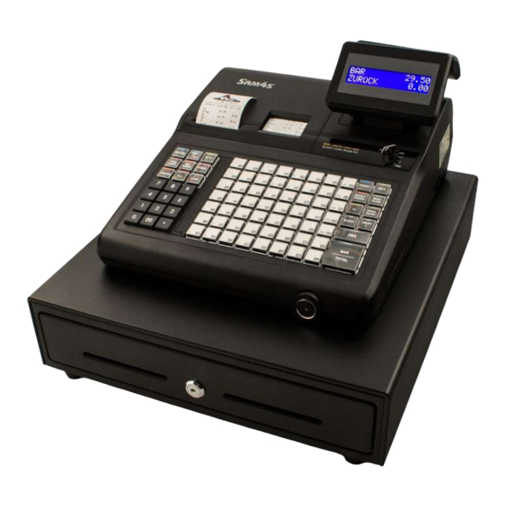 SAM4S ER900SERIE BEDIENUNGS UND PROGRAMMIERANLEITUNG Pdf