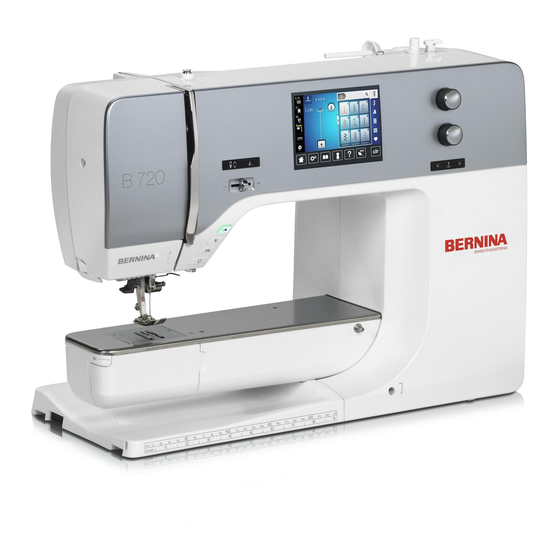 Bernina 720 Bedienungsanleitung