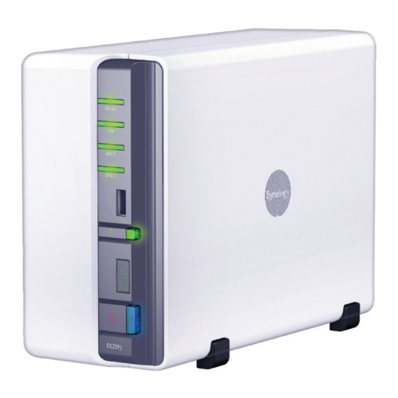 Synology DS109j Benutzerhandbuch