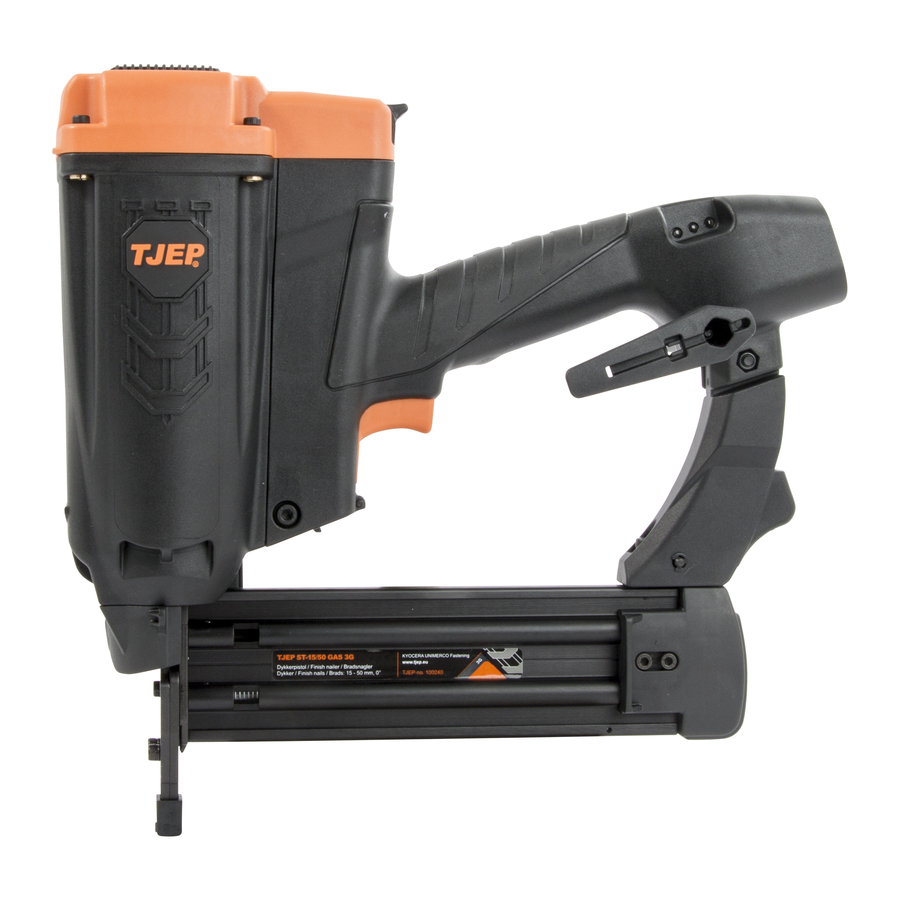 Kyocera TJEP ST-15/50 GAS Bedienungsanleitung