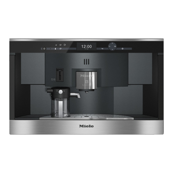Miele CVA 6431 Kurzgebrauchsanweisung