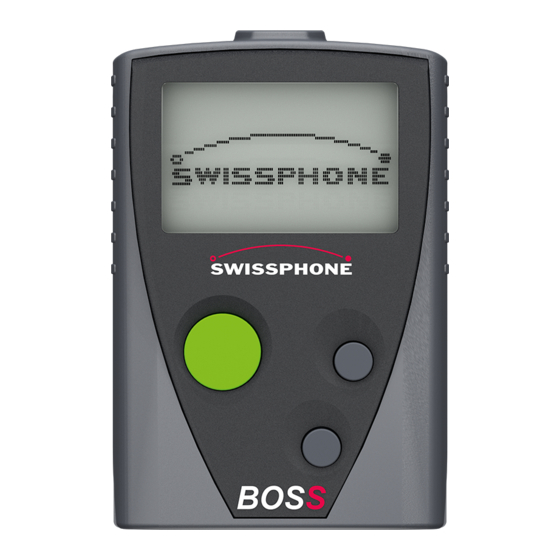 SwissPhone BOSS 915 Handbücher