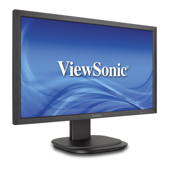 ViewSonic VG2439smh Bedienungsanleitung
