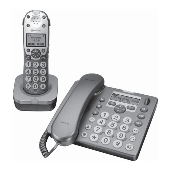 Amplicomms PowerTel 880 Bedienungsanleitung