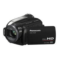 Panasonic HDC-SD20 Bedienungsanleitung