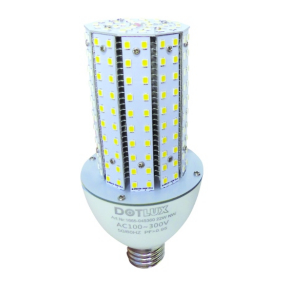 DOTLUX RETROFITprotect Bedienungsanleitung