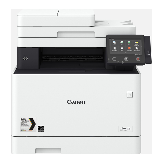 Canon i-SENSYS MF735Cx Handbücher