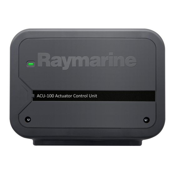 Raymarine Evolution EV-1 Installation