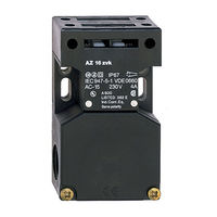 schmersal AZ 15 ZVK-1476-1 Hinweise Zur Bedienung