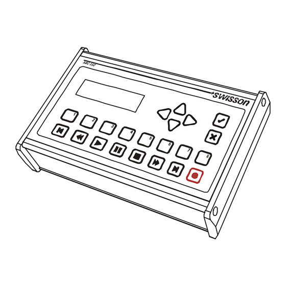 Swisson XRC-150 Bedienungsanleitung