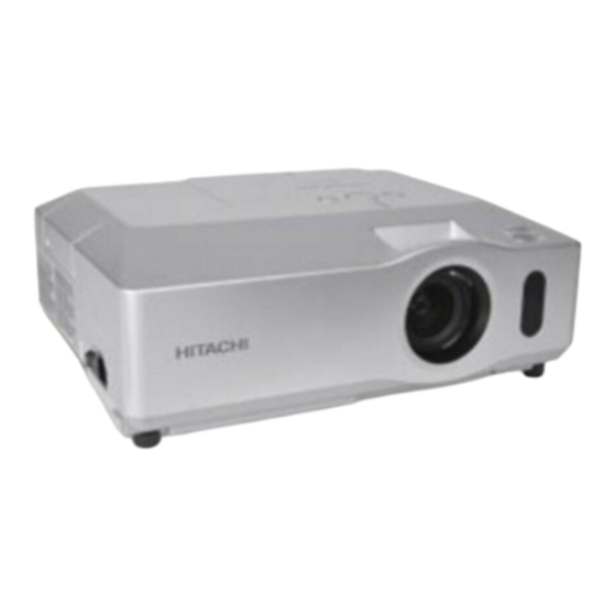 Hitachi CP-X206 Bedienungsanleitung-Benutzerhandbuch