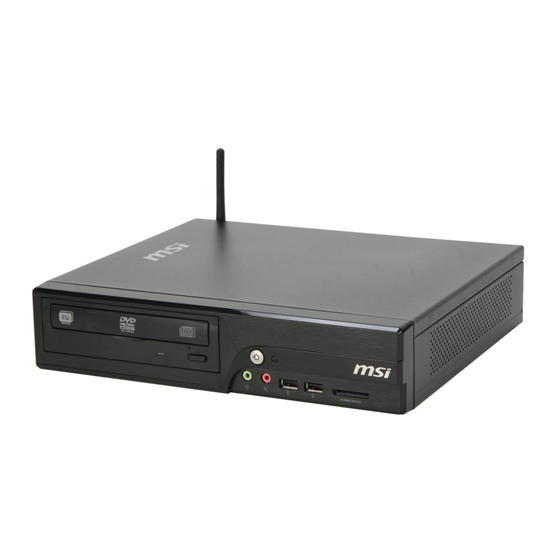 MSI Wind Box DE500 Bedienungsanleitung