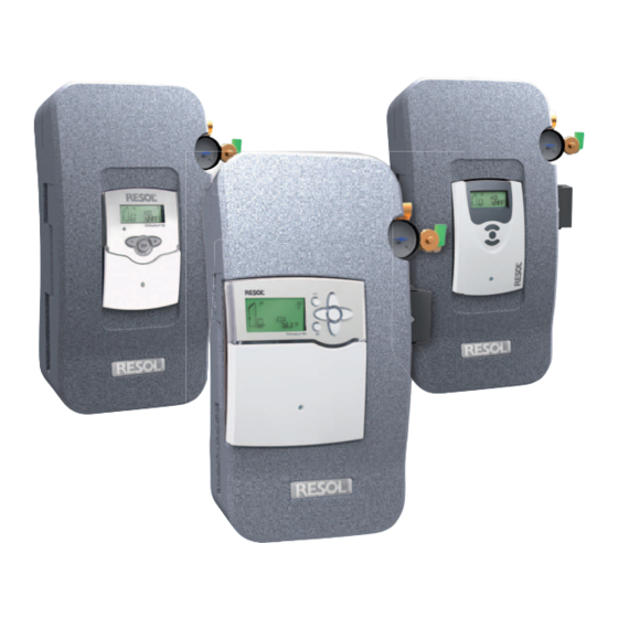 Resol FlowSol B Installation Bedienung Inbetriebnahme