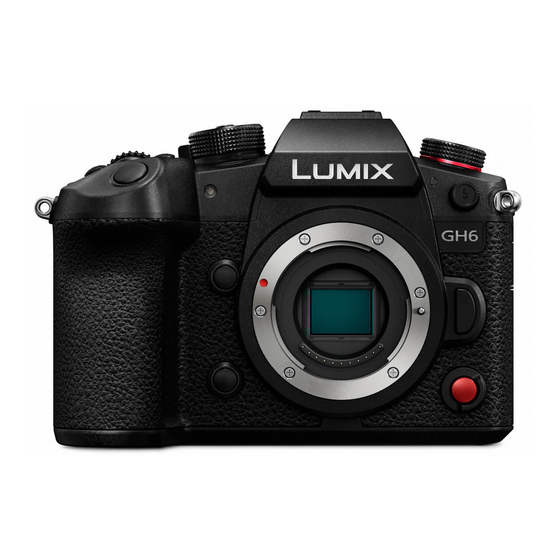 Panasonic Lumix DC-GH6 Bedienungsanleitung