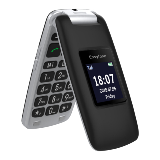 Easyfone Prime-A1 Bedienungsanleitung