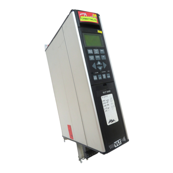 Danfoss VLT 5000 series Handbuch