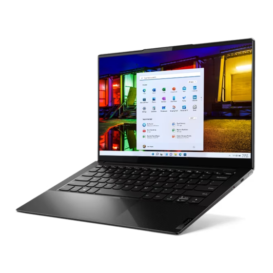 Lenovo Yoga Slim 9i Bedienungsanleitung