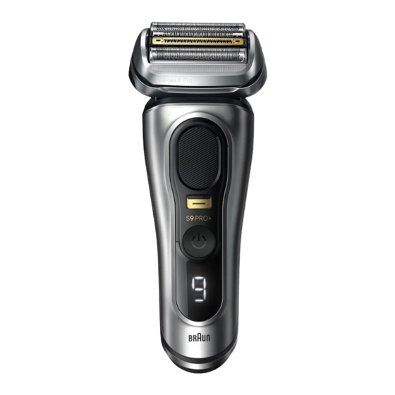 Braun 9 PRO+ Serie Bedienungsanleitung