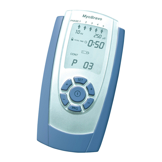 MTR Plus MyoBravo Bedienungsanleitung