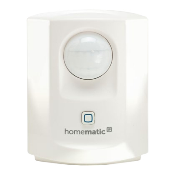 HomeMatic HmIP-SMI Bedienungsanleitung