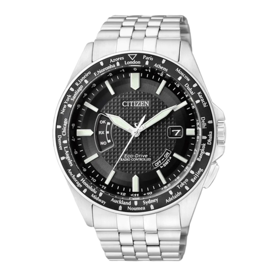 Citizen H144 Bedienungsanleitung