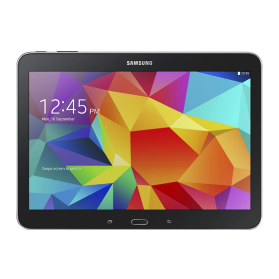 Samsung Galaxy Tab 4 Benutzerhandbuch