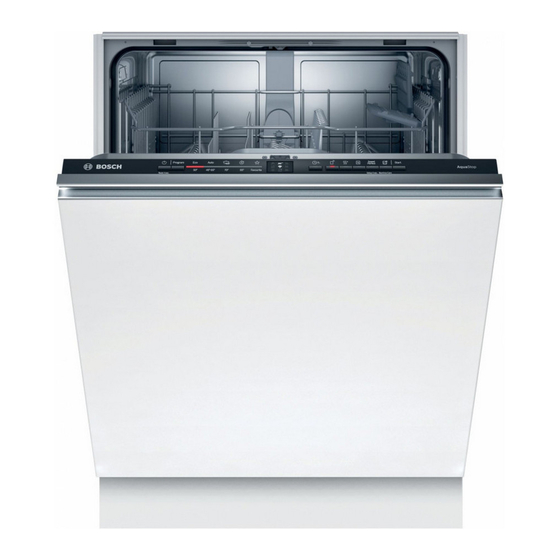 Bosch SMV2ITX16E Gebrauchsanleitung
