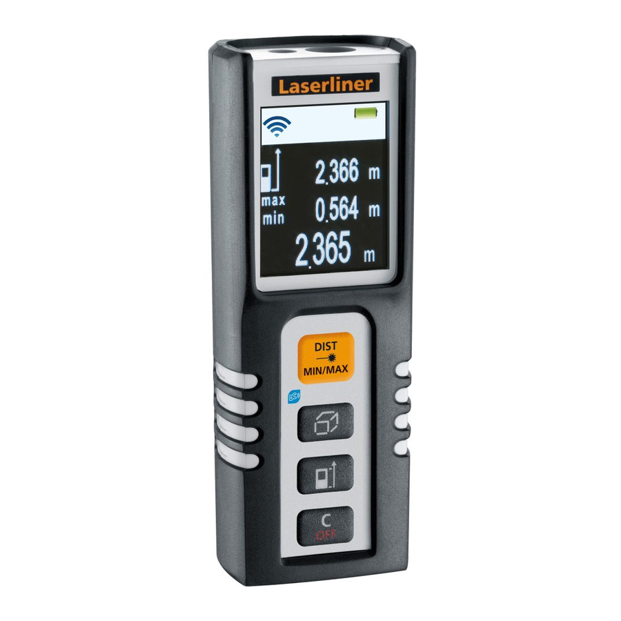 LaserLiner DistanceMaster Compact Plus Bedienungsanleitung