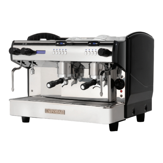 Expobar G-10 MINI CONTROL 1GR Bedienungsanleitung