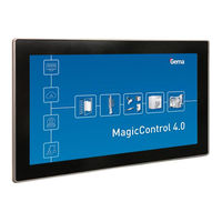 Gema MagicControl 4.0 Betriebsanleitung Und Ersatzteilliste