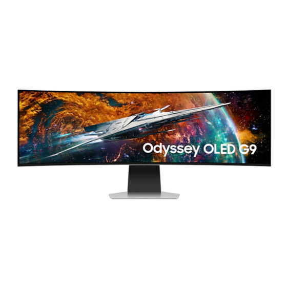 Samsung ODYSSEY OLED G9 Benutzerhandbuch