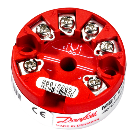 Danfoss MBT 9110 - 084Z7443 Handbuch