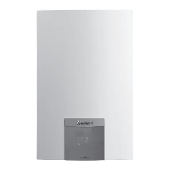 Vaillant turboMAG plus MAG 125/1-5 RT Betriebsanleitung